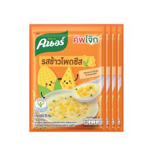 คนอร์คัพโจ๊ก รสข้าวโพดชีส (ซอง) 28 กรัม แพ็ค 4